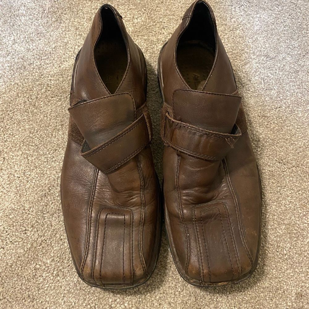 Aldo Men's Brown Leather Loafers size 43